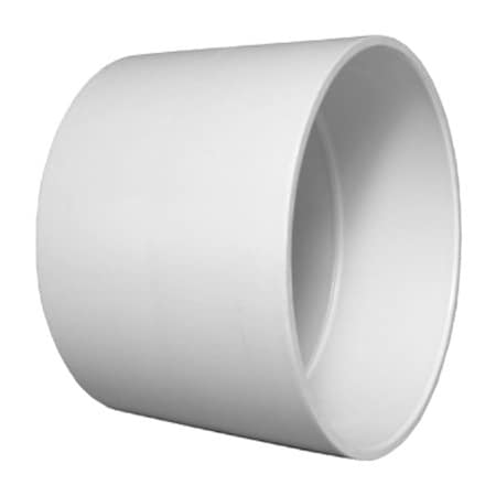 Charlotte Pipe And Foundry 112 DWV Coupling PVC 00100  0800HA